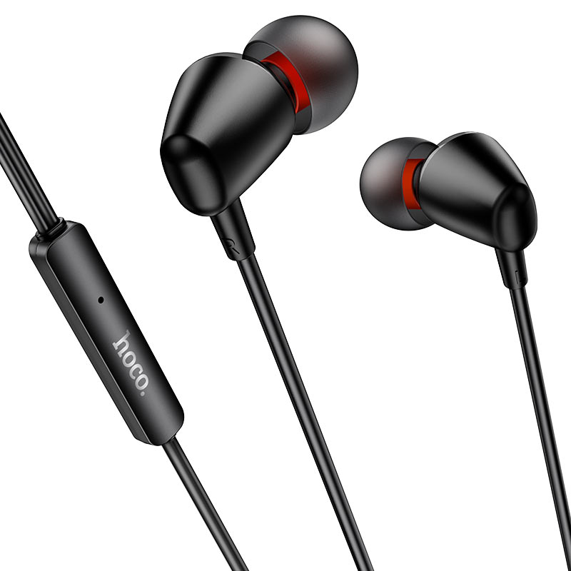 HOCO M107 Wired earphones 3.5mm with mic HOCO M107 Wired earphones 3.5mm with mic